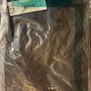 TWELVE TOTAL three dot 3/4 sleeve v necks new in bags - Size L. One price!